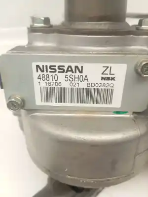 Second-hand car spare part steering column for nissan leaf n-connecta oem iam references 488105sh0a  