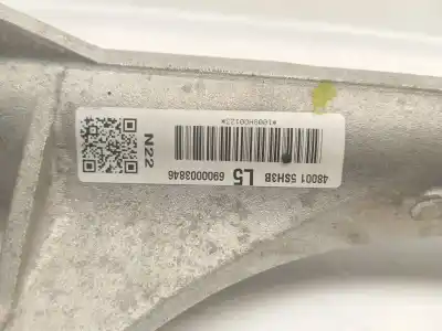 Peça sobressalente para automóvel em segunda mão caixa de direção por nissan leaf n-connecta referências oem iam 480015sh3b  
