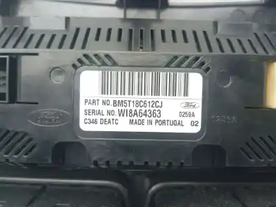 Peça sobressalente para automóvel em segunda mão comando de sofagem (chauffage / ar condicionado) por ford focus lim. (cb8) trend referências oem iam bm5t18c612cj  
