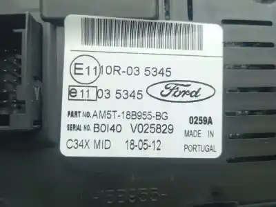 Second-hand car spare part multifunction display for ford focus lim. (cb8) trend oem iam references am5t18b955bg  