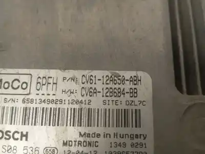 Peça sobressalente para automóvel em segunda mão centralina de motor uce por ford focus lim. (cb8) trend referências oem iam cv6112a650abh  