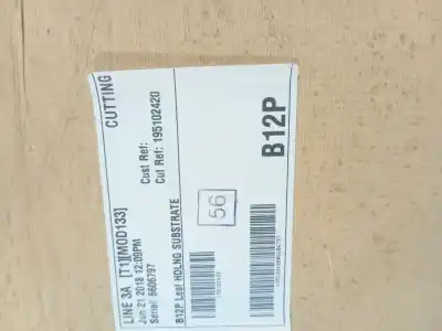 Second-hand car spare part interior roof for nissan leaf n-connecta oem iam references 195102420  