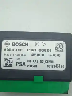 Автозапчасти б/у электронный модуль за citroen c4 picasso attraction ссылки oem iam 9819343480  