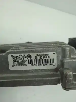 Автозапчасти б/у электронный модуль за citroen c4 picasso attraction ссылки oem iam 9819598180  