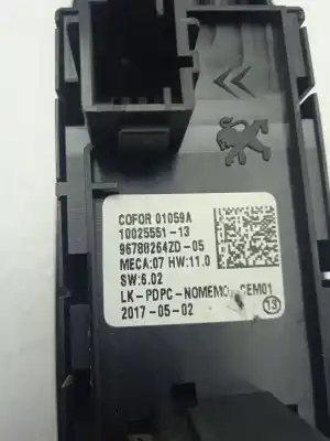 Автозапчасти б/у выключатель левого переднего окна за citroen c4 picasso attraction ссылки oem iam 96788264zd  