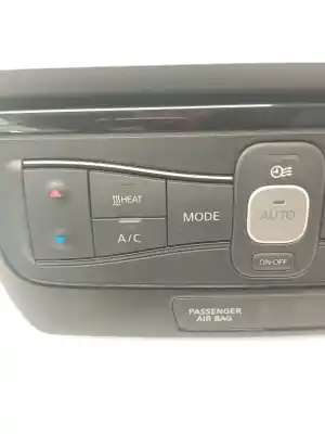 Peça sobressalente para automóvel em segunda mão comando de sofagem (chauffage / ar condicionado) por nissan leaf n-connecta referências oem iam 275005se0a  