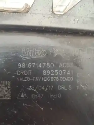 Автозапчасти б/у правый передний пилот за citroen c4 picasso attraction ссылки oem iam 9816714780  