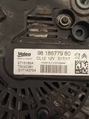 Автозапчасти б/у генератор за citroen c4 picasso attraction ссылки oem iam 9818677980  
