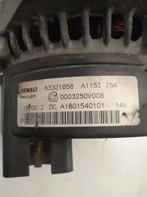 Second-hand car spare part alternator for smart coupe edition bluemotion oem iam references a1601540101  