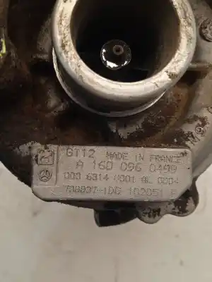 Peça sobressalente para automóvel em segunda mão turbocompresor por smart coupe edition bluemotion referências oem iam a1600960499  