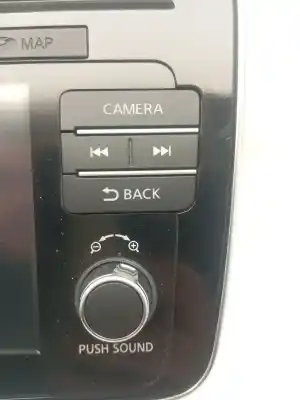 Pezzo di ricambio per auto di seconda mano impianto audio / radio cd per nissan leaf n-connecta riferimenti oem iam 259155sj0b  