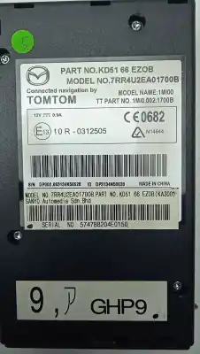 Second-hand car spare part electronic module for mazda 6 lim. (gh) (.2012->) style oem iam references kd5166ezob  