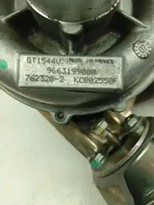Peça sobressalente para automóvel em segunda mão turbocompresor por citroen c4 i (lc_) 1.6 hdi referências oem iam 9663199080  