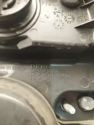 Second-hand car spare part right headlight for citroen c2 (jm_) 1.4 oem iam references 620670  