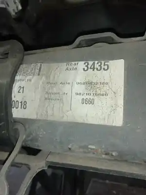 Second-hand car spare part REAR AXLE for CITROEN C3 AIRCROSS C-Series OEM IAM references 5148W2  