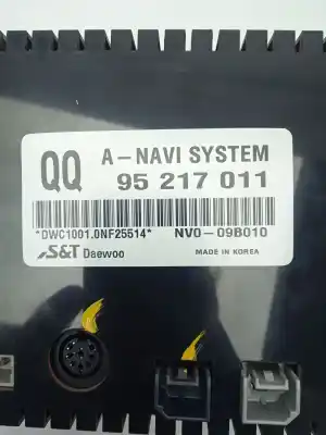 Second-hand car spare part multifunction display for chevrolet captiva 2.0 vcdi ls oem iam references 95217011  