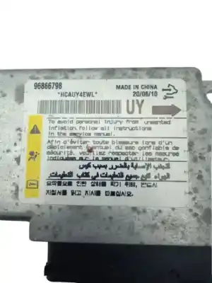 Peça sobressalente para automóvel em segunda mão centralina de airbag por chevrolet captiva 2.0 vcdi ls referências oem iam 96866798  
