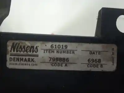 Peça sobressalente para automóvel em segunda mão radiador de água por jeep compass limited 4x4 referências oem iam 52144999  