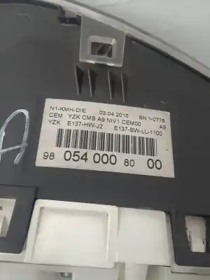 Peça sobressalente para automóvel em segunda mão quadrante por peugeot 208 access referências oem iam 9805400080  