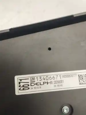 Second-hand car spare part multifunction switch for opel astra j lim. selective oem iam references 13406671  