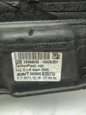 Peça sobressalente para automóvel em segunda mão espelho retrovisor esquerdo por opel astra j lim. selective referências oem iam 1428456  