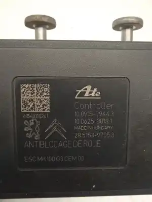 Peça sobressalente para automóvel em segunda mão abs por peugeot 208 access referências oem iam 9813805280  
