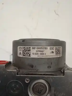 Peça sobressalente para automóvel em segunda mão abs por peugeot 208 access referências oem iam 9813805280  