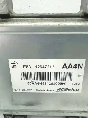 Second-hand car spare part ecu engine control for opel astra j lim. selective oem iam references e8312647212  