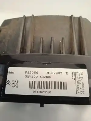 Peça sobressalente para automóvel em segunda mão termoventilador elétrico por peugeot 208 access referências oem iam 9812028580  