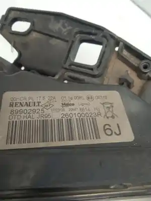 Second-hand car spare part right headlight for renault scenic iii expression oem iam references 260100023r  