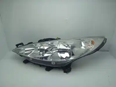 Second-hand car spare part LEFT HEADLIGHT for PEUGEOT 207 Confort OEM IAM references 89900880  