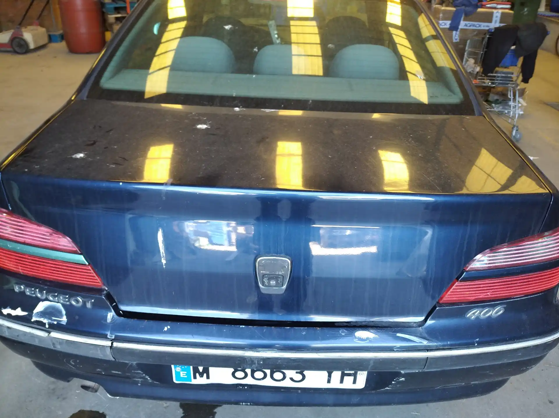 PEUGEOT 406 MOTEUR FERMETURE CENTRALISÉE DE COFFRE HAYON ARRIÈRE