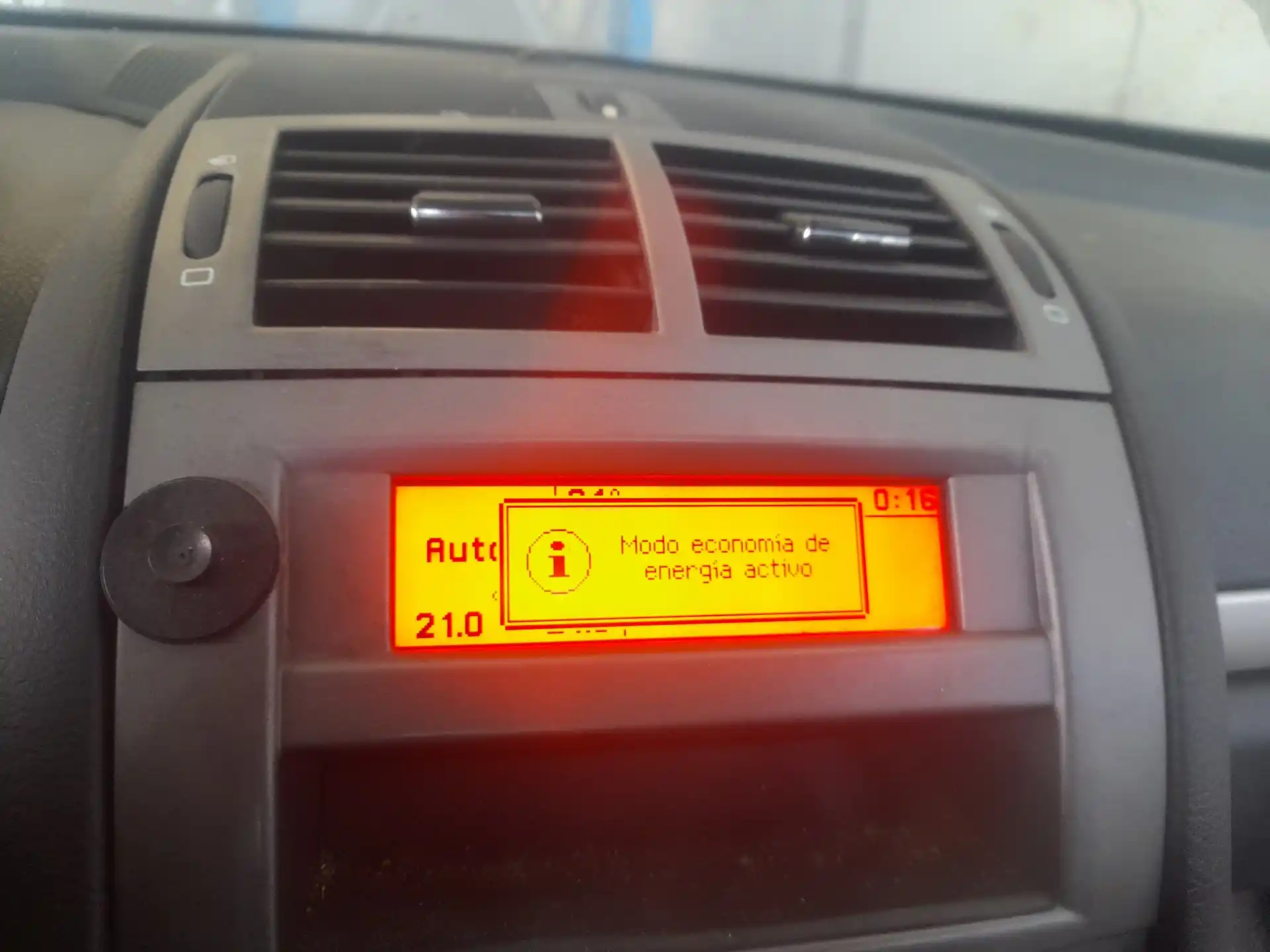 Pantalla en Peugeot 407 - Control de la Temperatura y