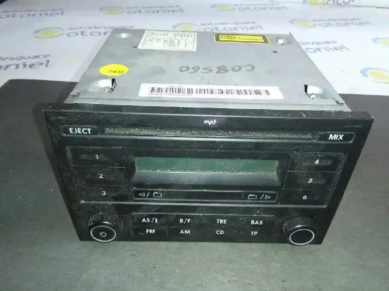 Audiosystem radio- volkswagen polo 9n3 advance 6q0035152c 635029