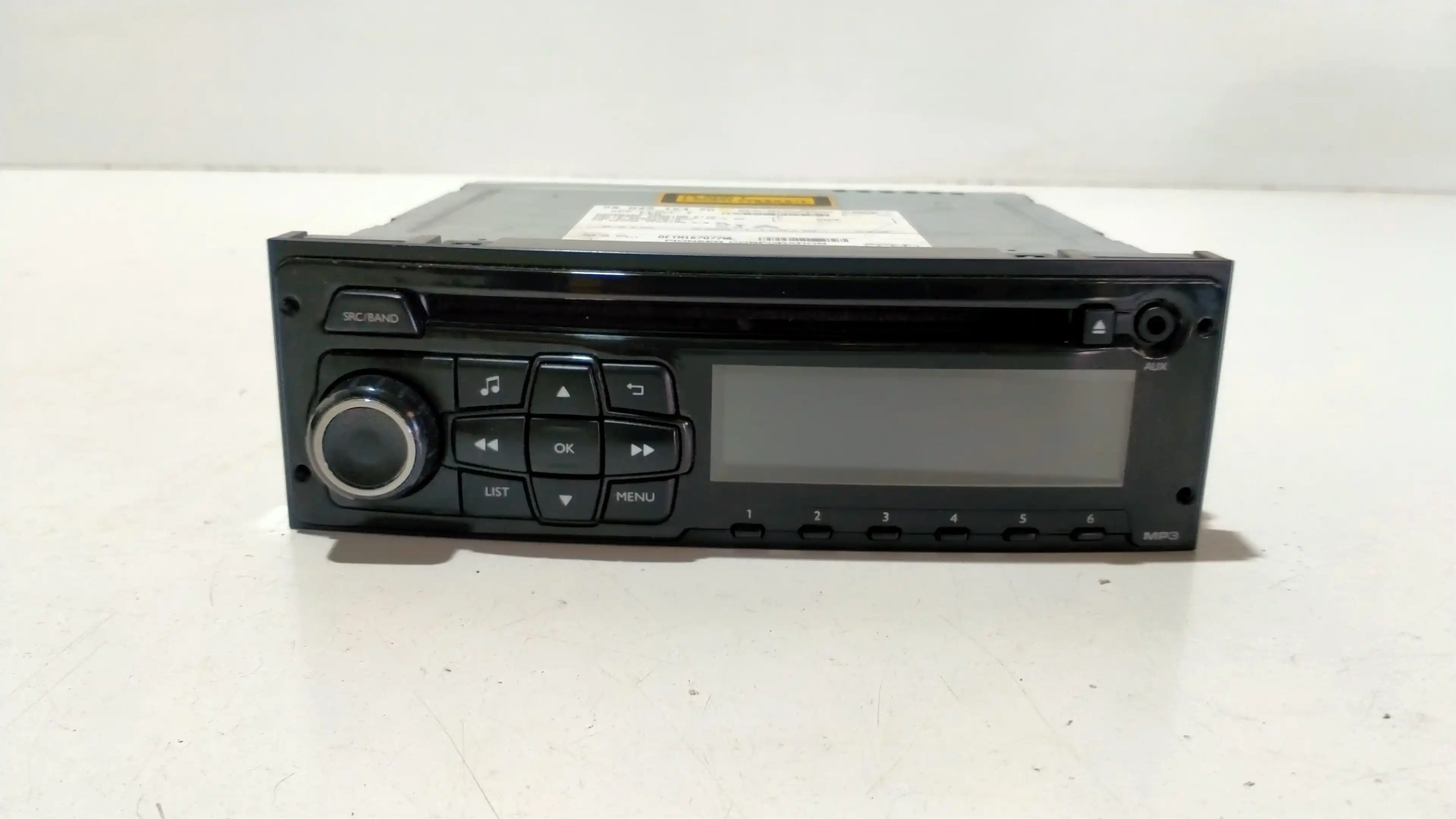 Audio system radio peugeot 208 1.6 blue-hdi fap 98049164zd 195371