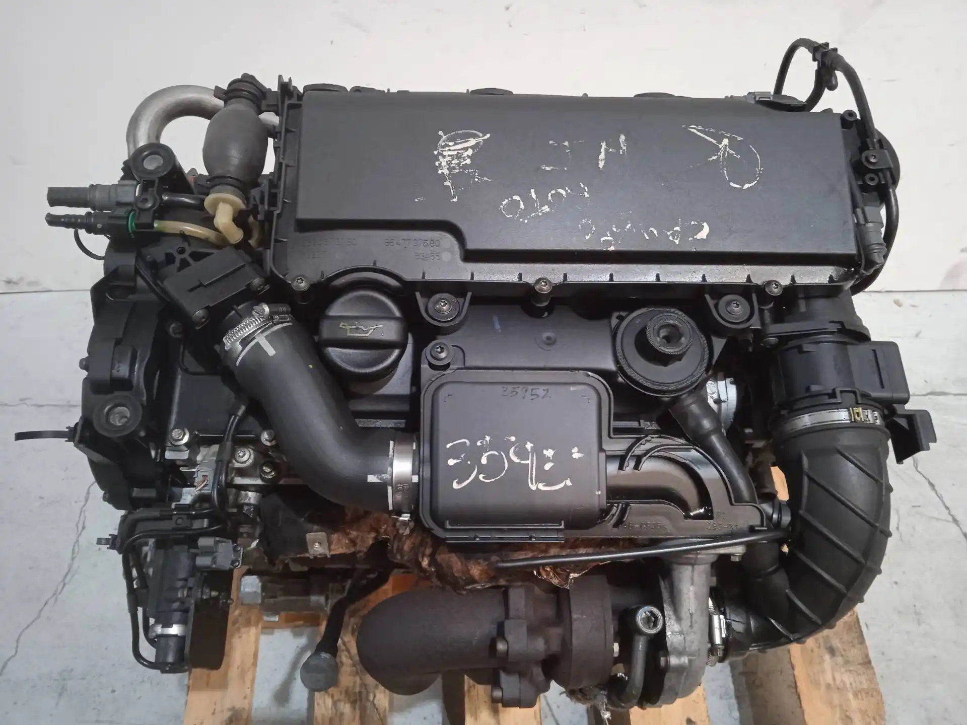 moteur complet peugeot 206 berlina 1.4 hdi 8hx